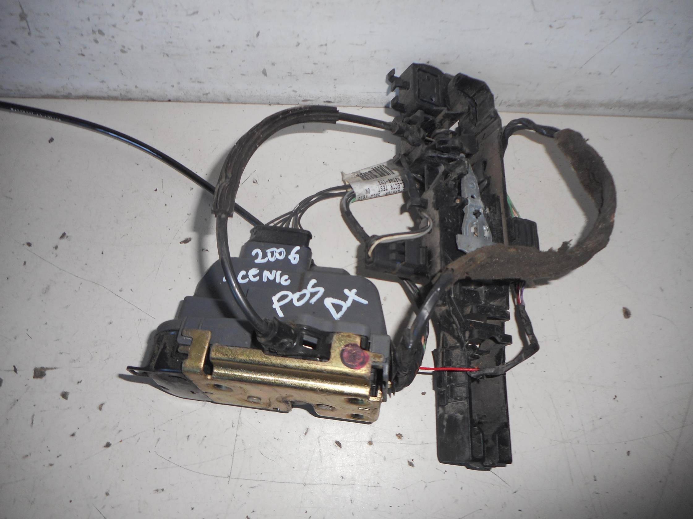 Serratura porta post. dx.